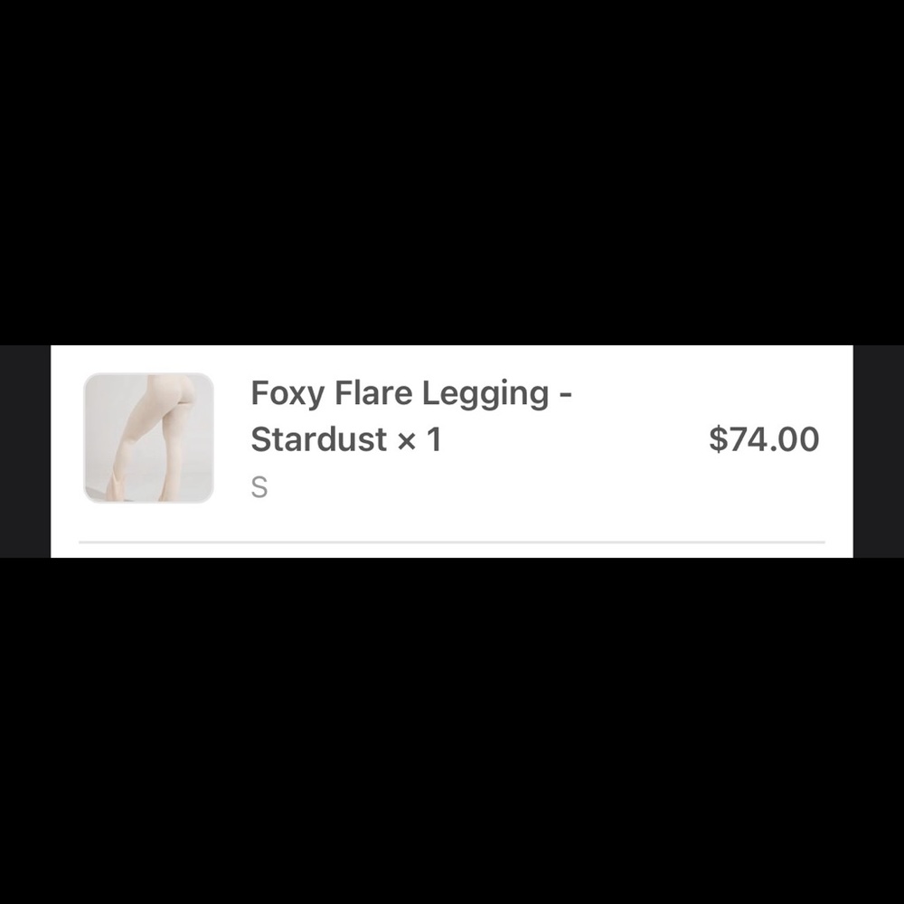 Foxy flare buffbunny leggings